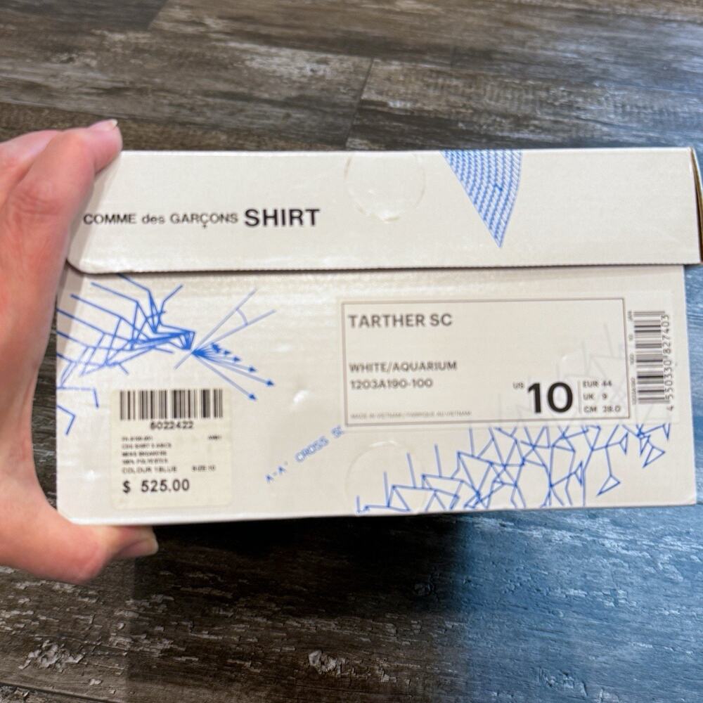 Comme des Garcons x Asics‎ Gel Tarther SC Shoes Mens Sneakers Size 10 NIB $550 - Picture 4 of 16
